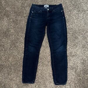 PAIGE Women's Midnight Blue Skinny Jeans